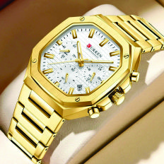 Curren Gold Chain Watch: N65,000