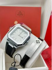 Silver Head + Black Strap