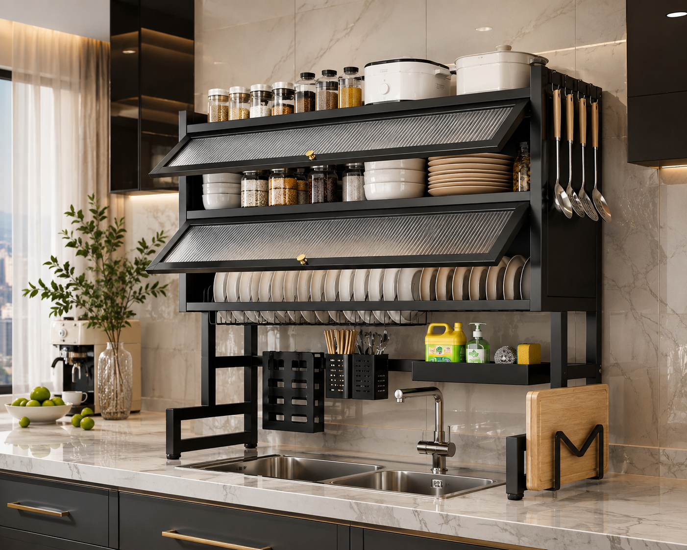 OVER THE SINK Multifunctional Kitchen Cabinet: N165,000